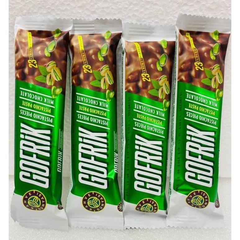 gofrik chocolate with pistachio 25g Food By Jood Mart
