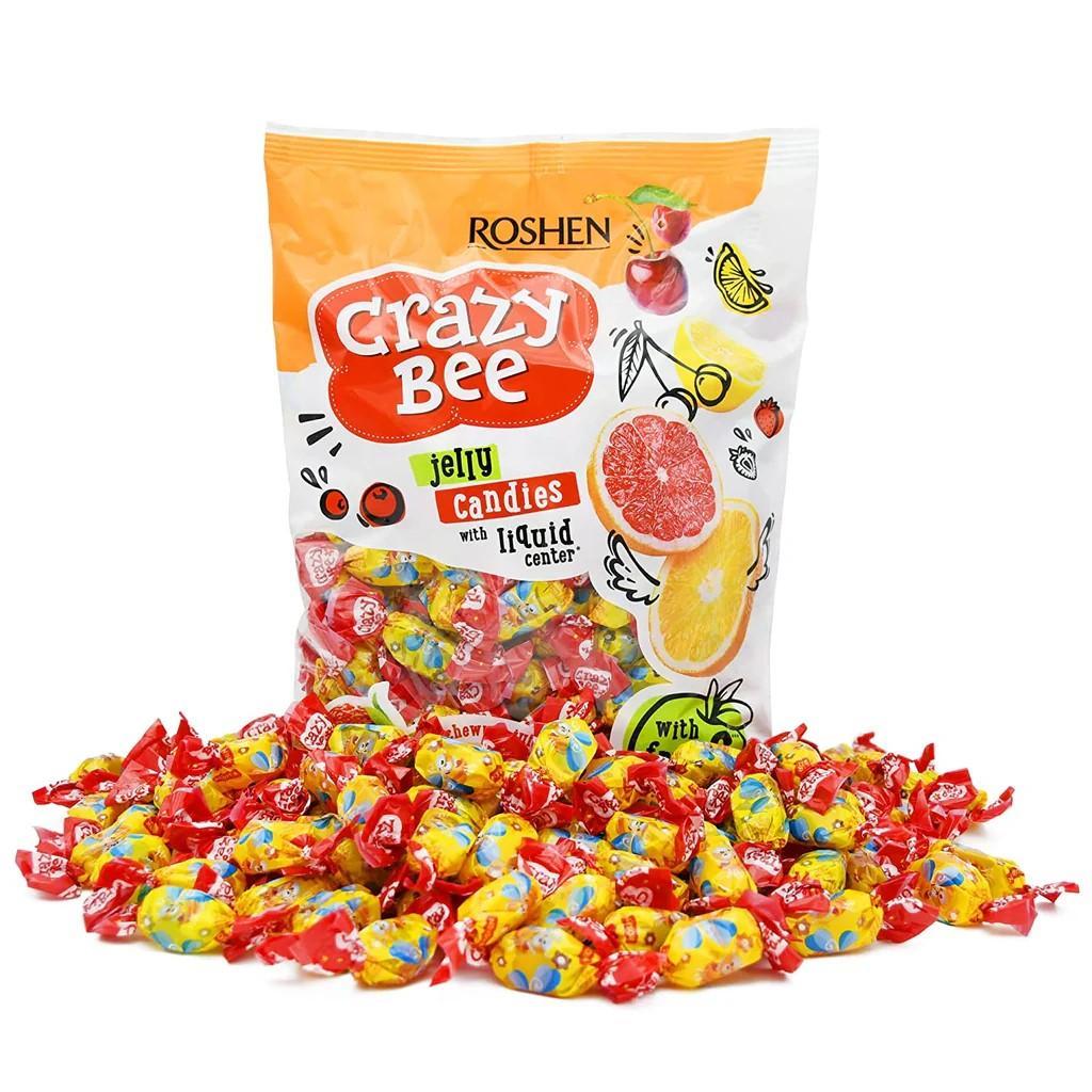 Roshen - Crazy Bee - Jelly Candies with 6 Different Fruit Flavors 500g/1kg Candy By Jood Mart Snacks