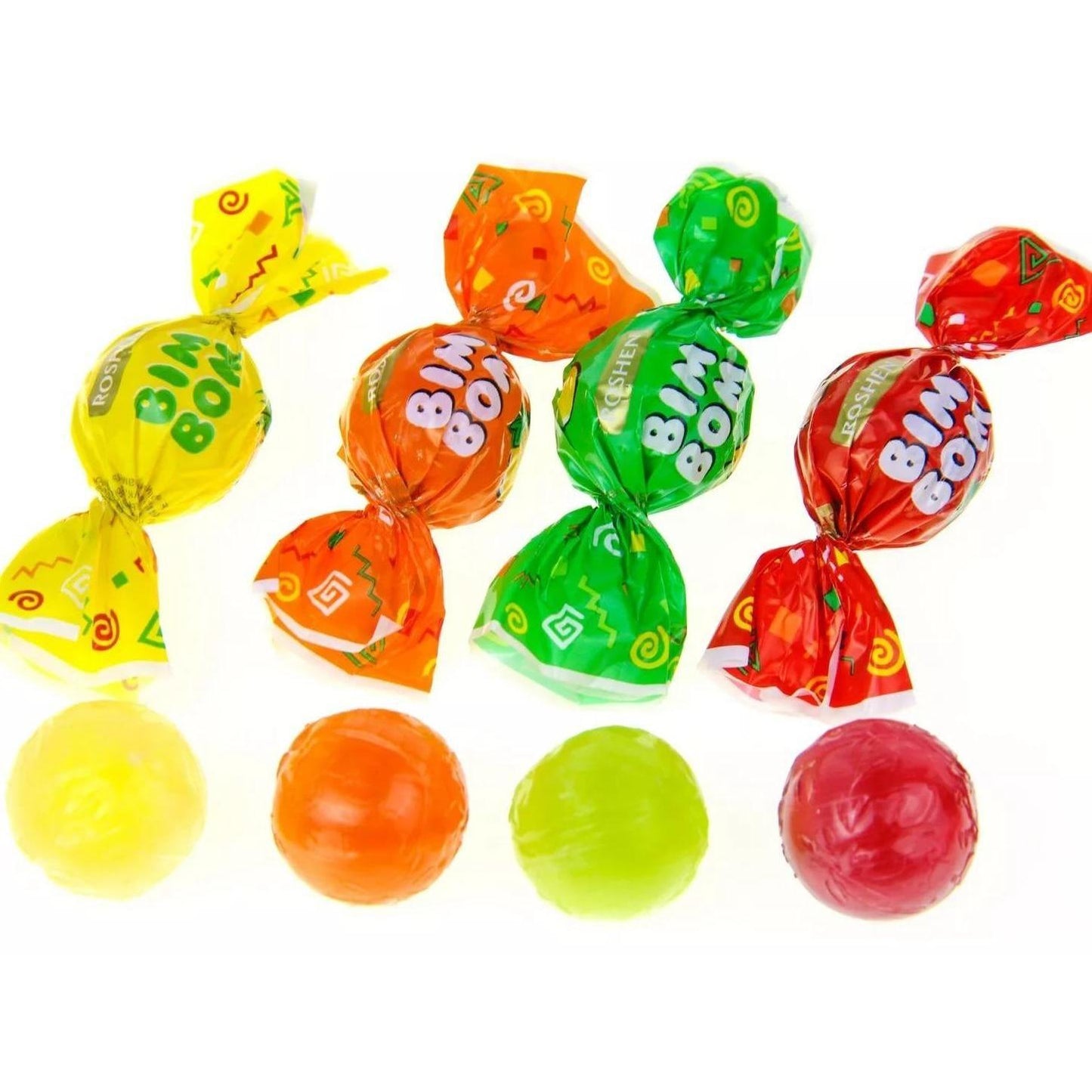 halal ROSHEN BIM BOM Hard Candy with Chewy Filling 500g.1kg By Jood Mart