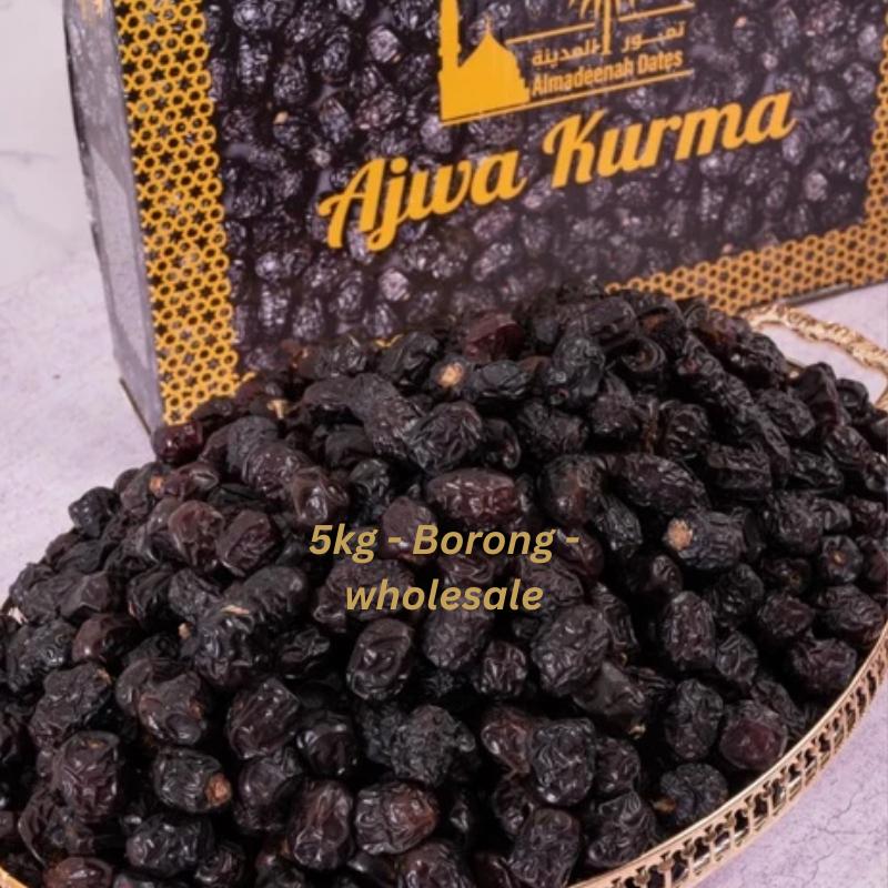 Kurma Ajwa Madinah AA 5kg (wholesale - borong ) Ramadan 2025 Deals