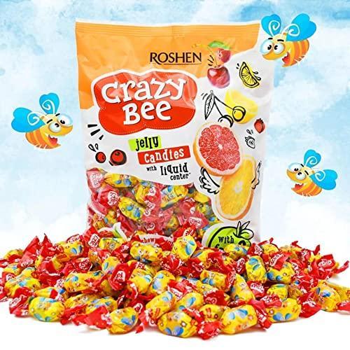 Roshen - Crazy Bee - Jelly Candies with 6 Different Fruit Flavors 500g/1kg Candy By Jood Mart Snacks