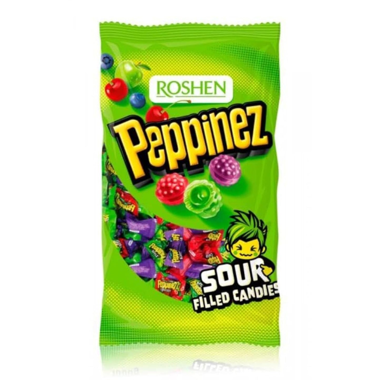ROSHEN PEPPINEZZ SOUR CANDAY 1KG&500G CANDY By Jood Mart gula gula