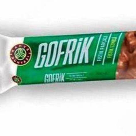 gofrik chocolate with pistachio 25g Food By Jood Mart