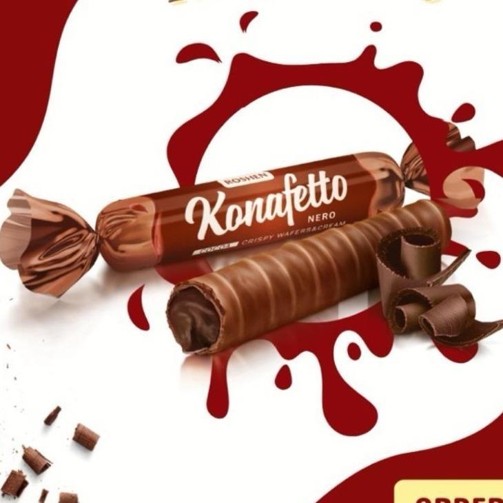 ready stock Roshen conafetto nero sweets in cocoa 1kg Chocolate Snacks Food By Jood Mart Coklat