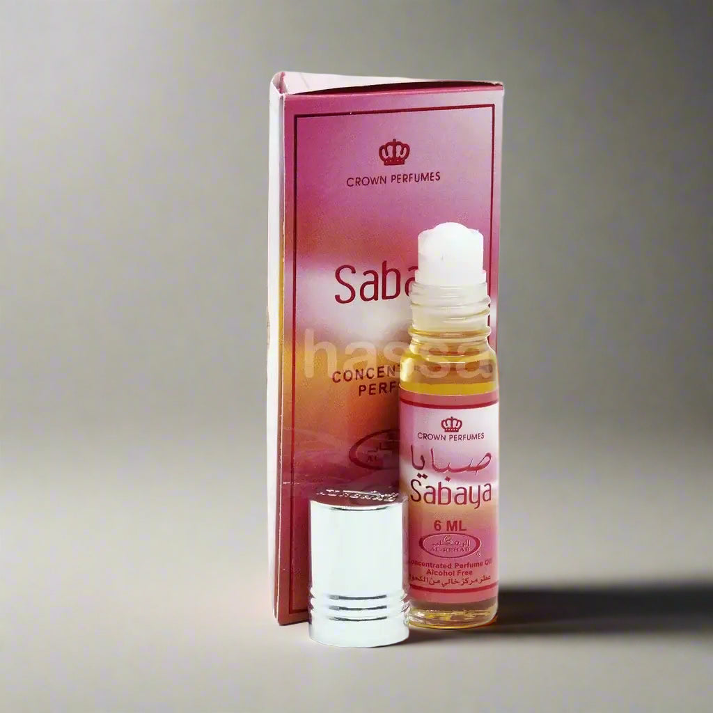 Original Al Rehab Sabaya 6ml Box (Roll on) Alcohol Free Made in UAE KSA - Bakhoor And Perfume