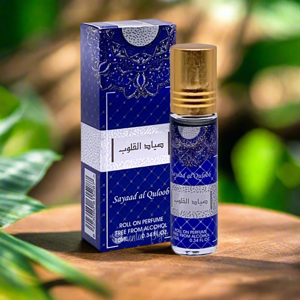 Sayaad al quloob 10 ml oil Free from Al cohol Original from Dubai - Bakhoor And Perfume