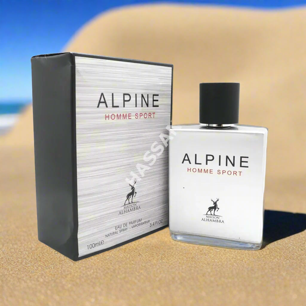 Alpine Homme Sport Perfume EDP For Men 100ml by Alhambra Minyak Wangi Arab - Bakhoor And Perfume