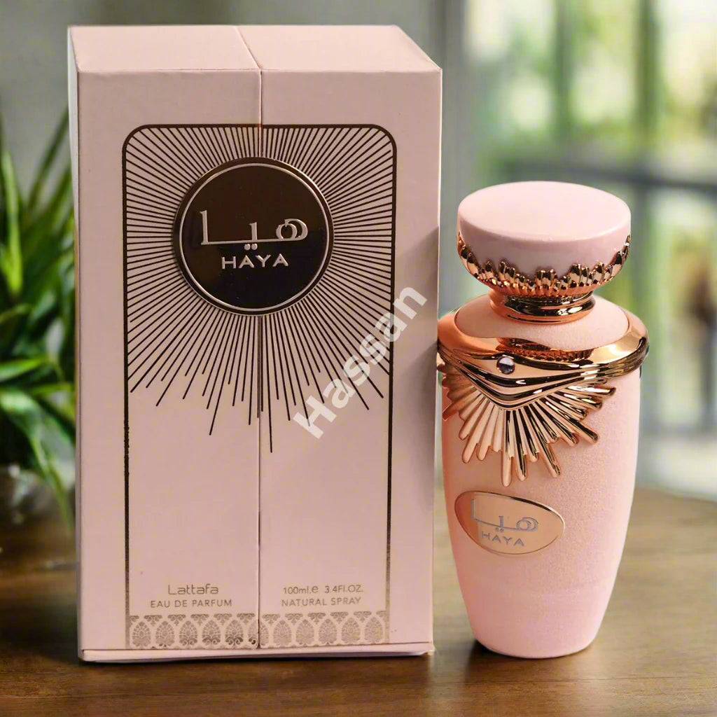 Lattafa Haya Perfume 100ml the luxury and elegance of the Arabian culture for women - Bakhoor And Perfume
