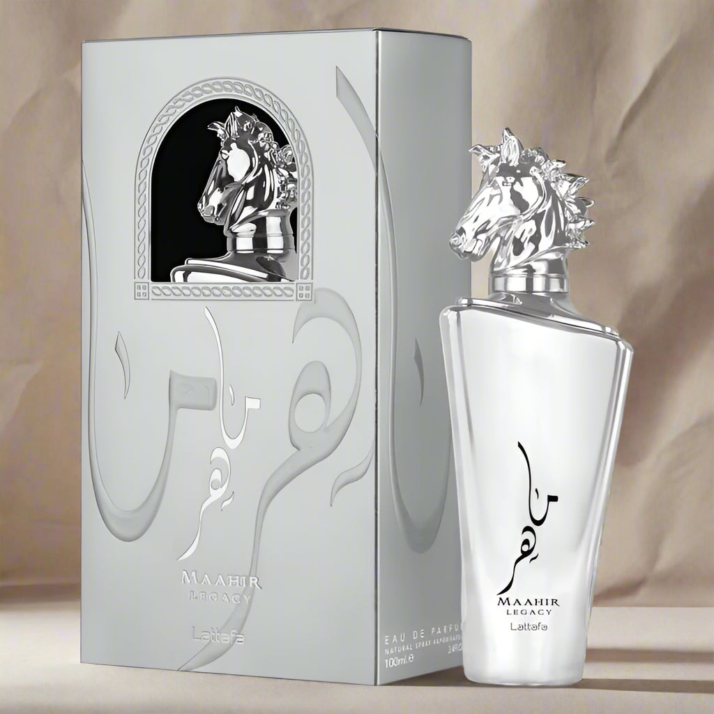 Mahir Silver By Lattafa For Men 100ML - Bakhoor And Perfume