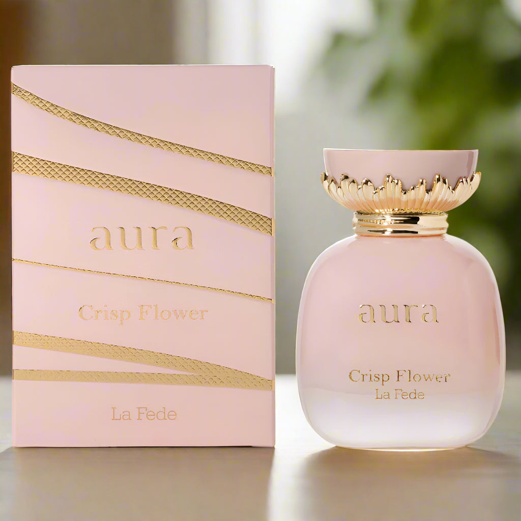 La Fede Aura Crisp Flower Eau De Parfum for women 100ML By Khadlaj - Bakhoor And Perfume