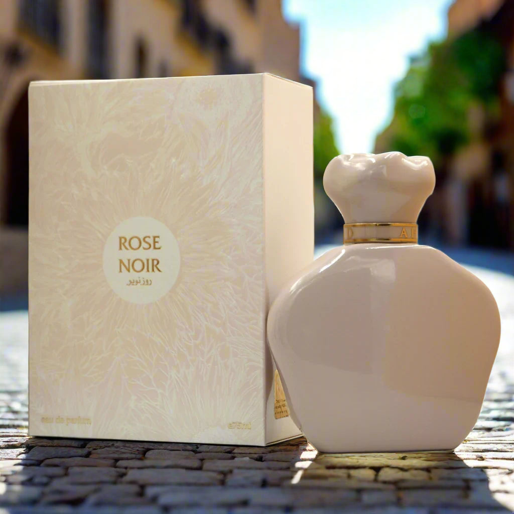 Rose Noir Eau De Parfum 75ml for Women by Ahmed Perfumes Minyak Wangi Arab (Perempuan) - Bakhoor