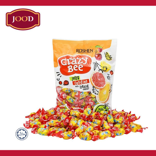 Roshen - Crazy Bee - Jelly Candies with 6 Different Fruit Flavors 500g/1kg Candy By Jood Mart Snacks