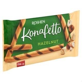 Roshen Konafetto Rolls with Hazelnut Flavoured Filling 140g  From Jood Mart