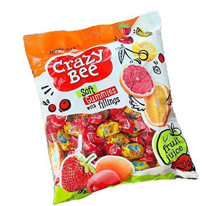 Roshen - Crazy Bee - Jelly Candies with 6 Different Fruit Flavors 500g/1kg Candy By Jood Mart Snacks