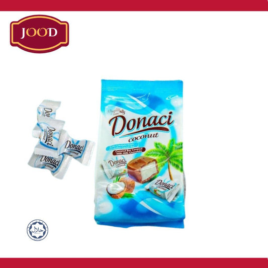 Evliya Donaci Coconut Bar Covered With Milk Chocolate 250g.500g.1kg White By Jood Mart