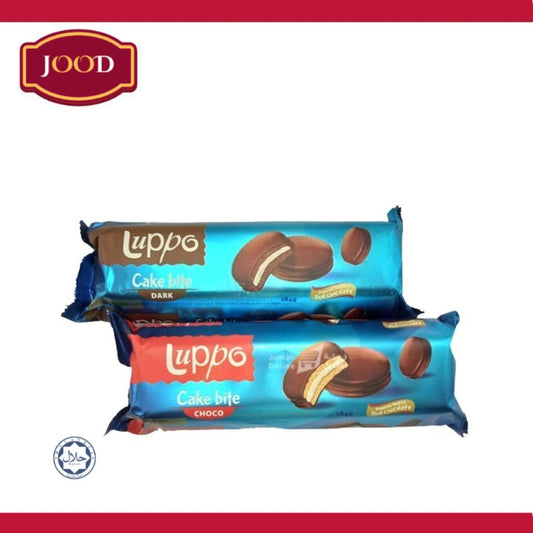 Luppo Cake Bite (Choco, Dark) From Jood Mart