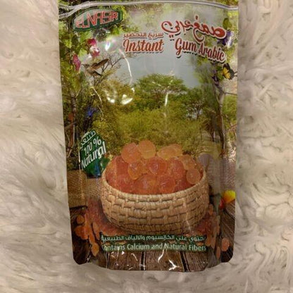 GUM ARABIC POWDER / GAM ARAB SERBUK  ORIGINAL 100% By Jood Mart