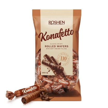 ready stock Roshen conafetto nero sweets in cocoa 1kg Chocolate Snacks Food By Jood Mart Coklat