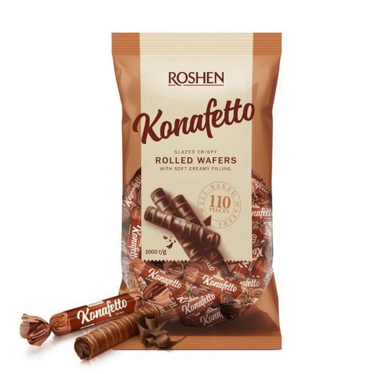 ready stock Roshen conafetto nero sweets in cocoa 1kg Chocolate Snacks Food By Jood Mart Coklat