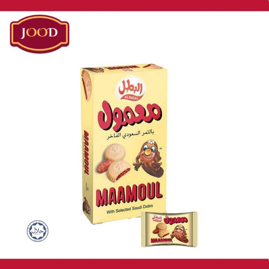 Maamoul ALBATAL | CooKies | Staffed with Dates | Mamul 16pcs*19g From Jood Mart