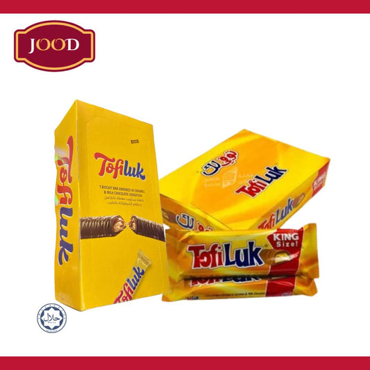Tofiluk Chocolate (Coklat) Arab Chocolate King Size Imported From Saudi Arabia 1 box to filuk By Jood Mart