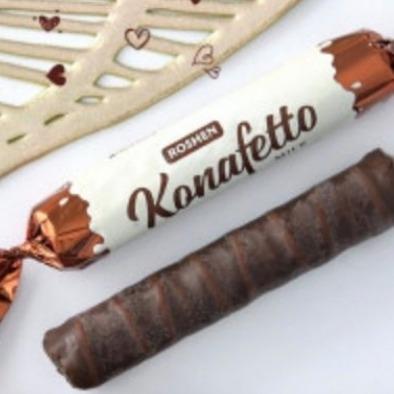 ready stock Roshen Konafetto Bianco, Sweets In Cocoa Coating 250g Chocolate Snacks Food coklatbentukcomel 12 bulan whitechoc Halal chocolate Chocolate & Chocolate Snacks Chocolate & Chocolate Snacks Cokelat By Jood Mart
