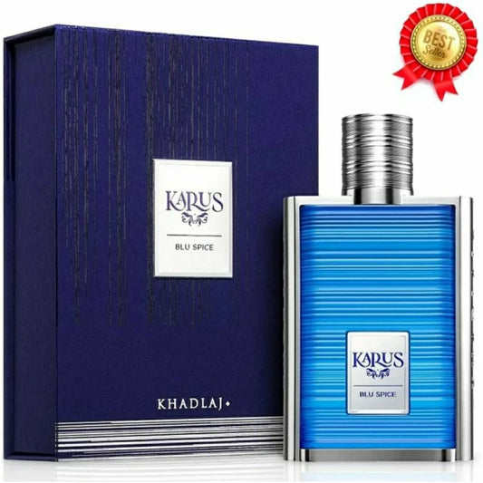 KARUS BLU SPICE 100ML EDP UNISEX SPRAY KHADLAJ PERFUMES